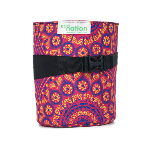 Pink Dahlia Eco Bin