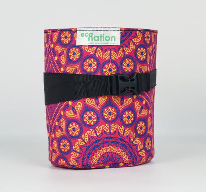 Pink Dahlia Eco Bin